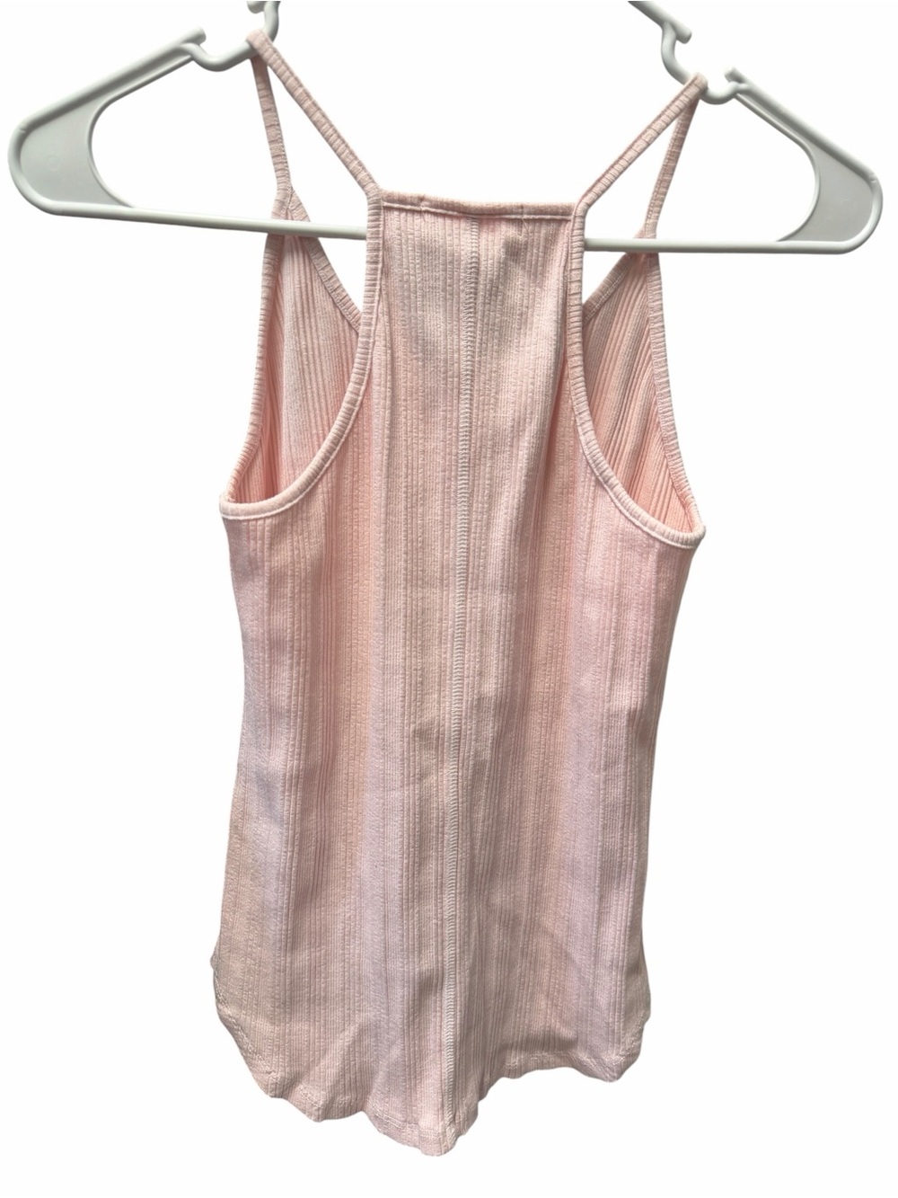 LAmade Pink Ribbed Racerback Tank NWOT Small - Picture 2 of 4